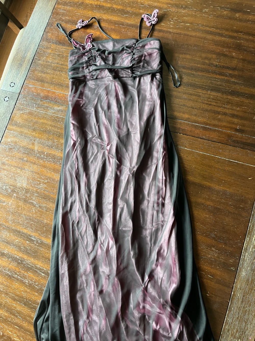 Y2K Prom Butterfly Dress